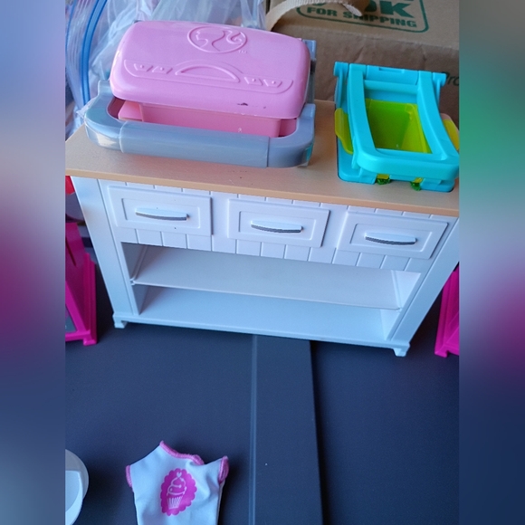 Barbie, Child, Barbie Ultimate Kitchen & Bistro Cart Lot - Picture 9 of 16